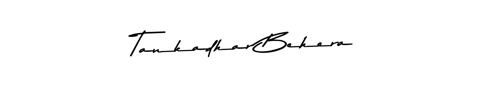 Also You can easily find your signature by using the search form. We will create Tankadhar Behera name handwritten signature images for you free of cost using Asem Kandis PERSONAL USE sign style. Tankadhar Behera signature style 9 images and pictures png