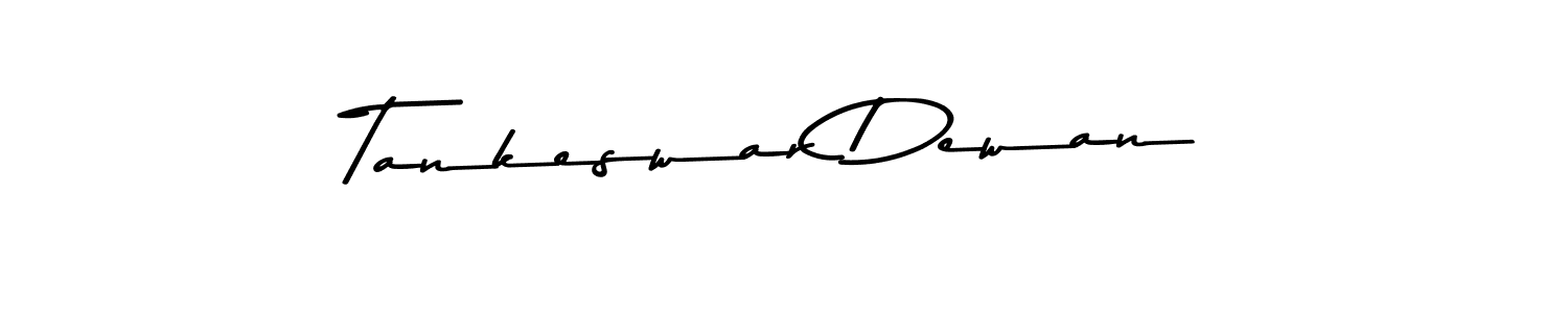 Similarly Asem Kandis PERSONAL USE is the best handwritten signature design. Signature creator online .You can use it as an online autograph creator for name Tankeswar Dewan. Tankeswar Dewan signature style 9 images and pictures png