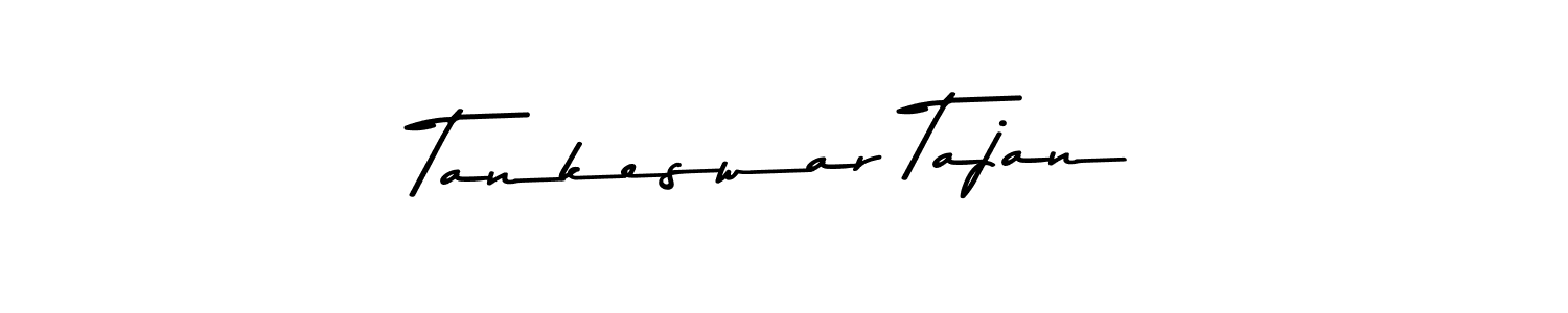 Also You can easily find your signature by using the search form. We will create Tankeswar Tajan name handwritten signature images for you free of cost using Asem Kandis PERSONAL USE sign style. Tankeswar Tajan signature style 9 images and pictures png