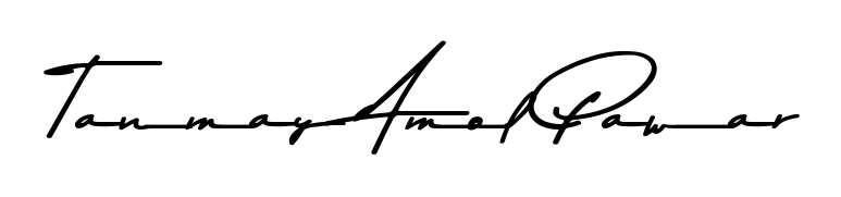 Looking for an artistic signature for Tanmay Amol Pawar? The Asem Kandis PERSONAL USE calligraphy style gives a sophisticated flow suitable for business cards and emails. Tanmay Amol Pawar signature style 9 images and pictures png