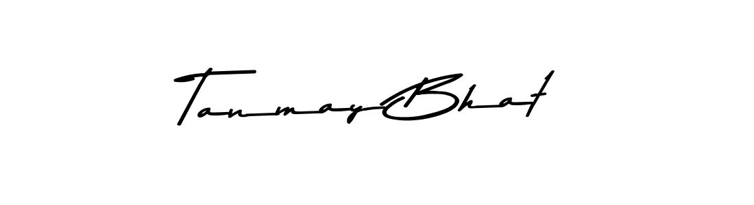 How to make Tanmay Bhat name signature. Use Asem Kandis PERSONAL USE style for creating short signs online. This is the latest handwritten sign. Tanmay Bhat signature style 9 images and pictures png