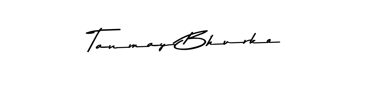 Tanmay Bhurke stylish signature style. Best Handwritten Sign (Asem Kandis PERSONAL USE) for my name. Handwritten Signature Collection Ideas for my name Tanmay Bhurke. Tanmay Bhurke signature style 9 images and pictures png