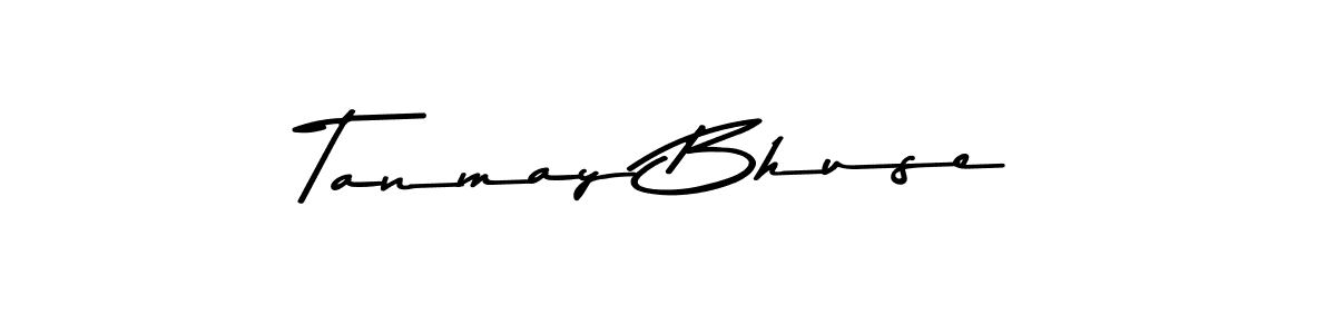 Design your own signature with our free online signature maker. With this signature software, you can create a handwritten (Asem Kandis PERSONAL USE) signature for name Tanmay Bhuse. Tanmay Bhuse signature style 9 images and pictures png