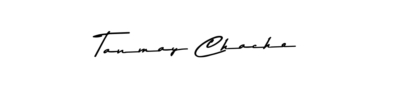 How to make Tanmay Chache signature? Asem Kandis PERSONAL USE is a professional autograph style. Create handwritten signature for Tanmay Chache name. Tanmay Chache signature style 9 images and pictures png