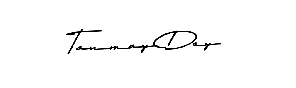 How to make Tanmay Dey name signature. Use Asem Kandis PERSONAL USE style for creating short signs online. This is the latest handwritten sign. Tanmay Dey signature style 9 images and pictures png