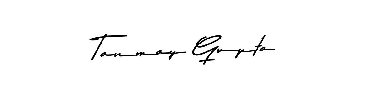 How to make Tanmay Gupta name signature. Use Asem Kandis PERSONAL USE style for creating short signs online. This is the latest handwritten sign. Tanmay Gupta signature style 9 images and pictures png