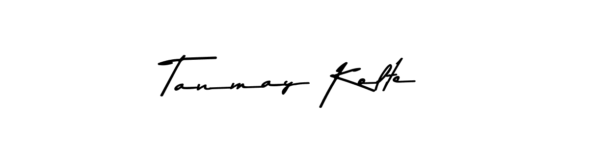 How to Draw Tanmay Kolte signature style? Asem Kandis PERSONAL USE is a latest design signature styles for name Tanmay Kolte. Tanmay Kolte signature style 9 images and pictures png