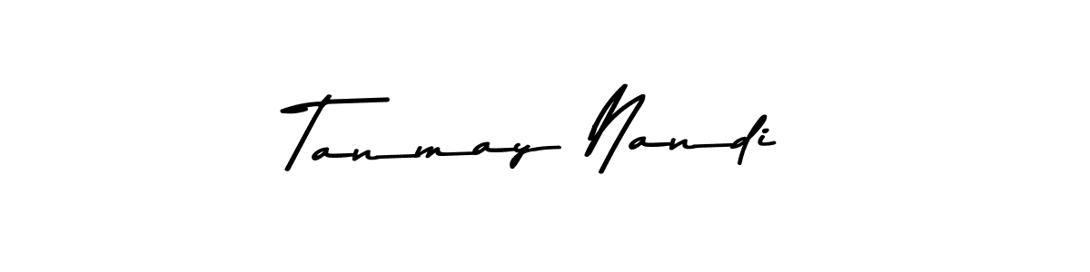 Also we have Tanmay Nandi name is the best signature style. Create professional handwritten signature collection using Asem Kandis PERSONAL USE autograph style. Tanmay Nandi signature style 9 images and pictures png