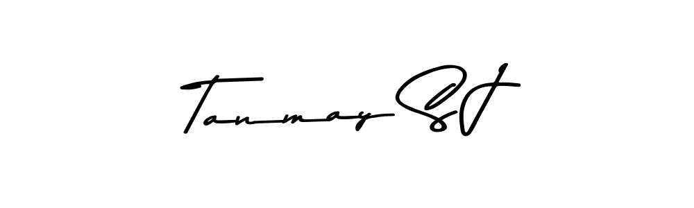 Make a short Tanmay S J signature style. Manage your documents anywhere anytime using Asem Kandis PERSONAL USE. Create and add eSignatures, submit forms, share and send files easily. Tanmay S J signature style 9 images and pictures png