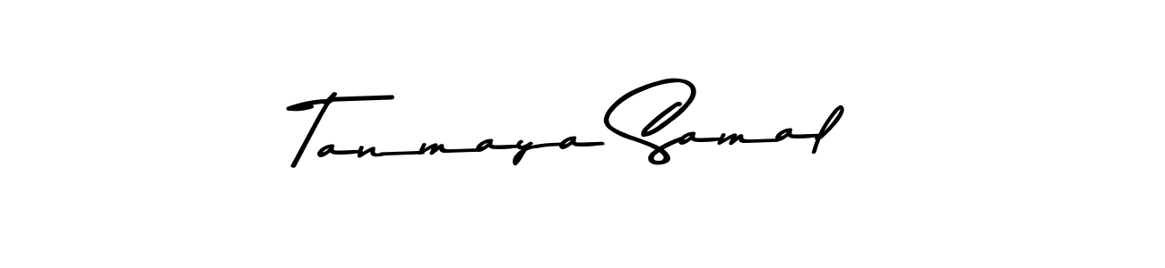 Make a beautiful signature design for name Tanmaya Samal. With this signature (Asem Kandis PERSONAL USE) style, you can create a handwritten signature for free. Tanmaya Samal signature style 9 images and pictures png