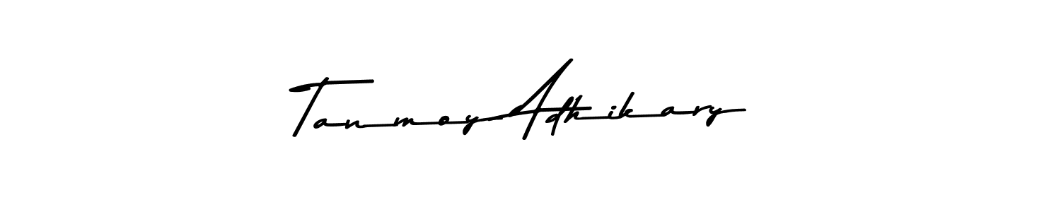 The best way (Asem Kandis PERSONAL USE) to make a short signature is to pick only two or three words in your name. The name Tanmoy Adhikary include a total of six letters. For converting this name. Tanmoy Adhikary signature style 9 images and pictures png