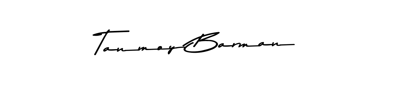 Design your own signature with our free online signature maker. With this signature software, you can create a handwritten (Asem Kandis PERSONAL USE) signature for name Tanmoy Barman. Tanmoy Barman signature style 9 images and pictures png
