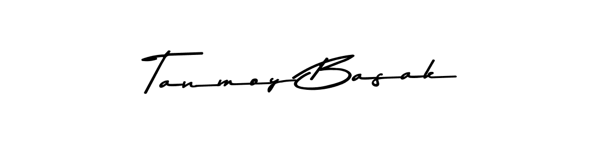 Create a beautiful signature design for name Tanmoy Basak. With this signature (Asem Kandis PERSONAL USE) fonts, you can make a handwritten signature for free. Tanmoy Basak signature style 9 images and pictures png