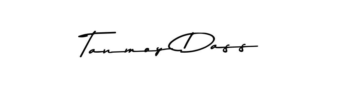 How to make Tanmoy Dass name signature. Use Asem Kandis PERSONAL USE style for creating short signs online. This is the latest handwritten sign. Tanmoy Dass signature style 9 images and pictures png