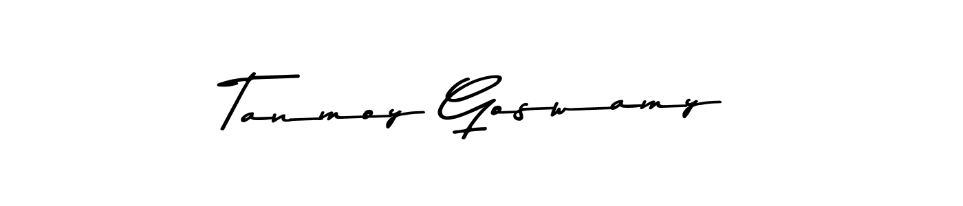 Also You can easily find your signature by using the search form. We will create Tanmoy Goswamy name handwritten signature images for you free of cost using Asem Kandis PERSONAL USE sign style. Tanmoy Goswamy signature style 9 images and pictures png