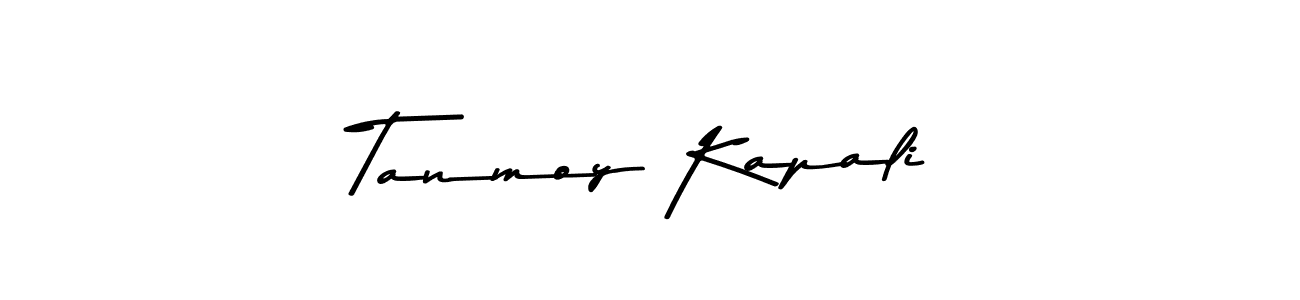 Design your own signature with our free online signature maker. With this signature software, you can create a handwritten (Asem Kandis PERSONAL USE) signature for name Tanmoy Kapali. Tanmoy Kapali signature style 9 images and pictures png
