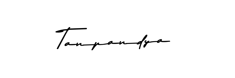 How to make Tanpandya signature? Asem Kandis PERSONAL USE is a professional autograph style. Create handwritten signature for Tanpandya name. Tanpandya signature style 9 images and pictures png