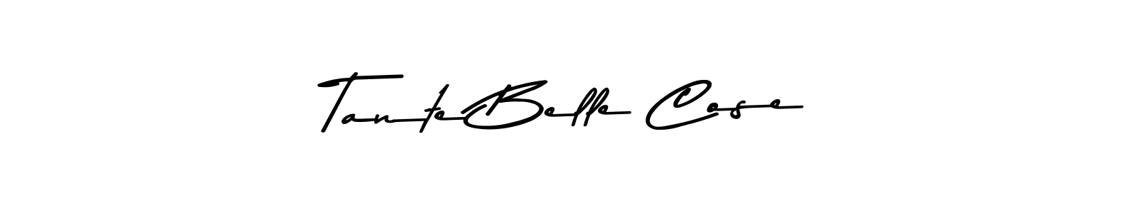Also You can easily find your signature by using the search form. We will create Tante Belle Cose name handwritten signature images for you free of cost using Asem Kandis PERSONAL USE sign style. Tante Belle Cose signature style 9 images and pictures png