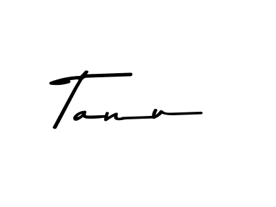 How to make Tanu name signature. Use Asem Kandis PERSONAL USE style for creating short signs online. This is the latest handwritten sign. Tanu signature style 9 images and pictures png