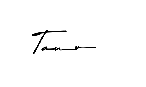 How to make Tanu  name signature. Use Asem Kandis PERSONAL USE style for creating short signs online. This is the latest handwritten sign. Tanu  signature style 9 images and pictures png