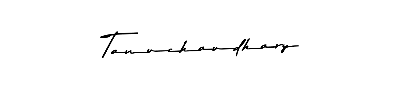 Design your own signature with our free online signature maker. With this signature software, you can create a handwritten (Asem Kandis PERSONAL USE) signature for name Tanuchaudhary. Tanuchaudhary signature style 9 images and pictures png