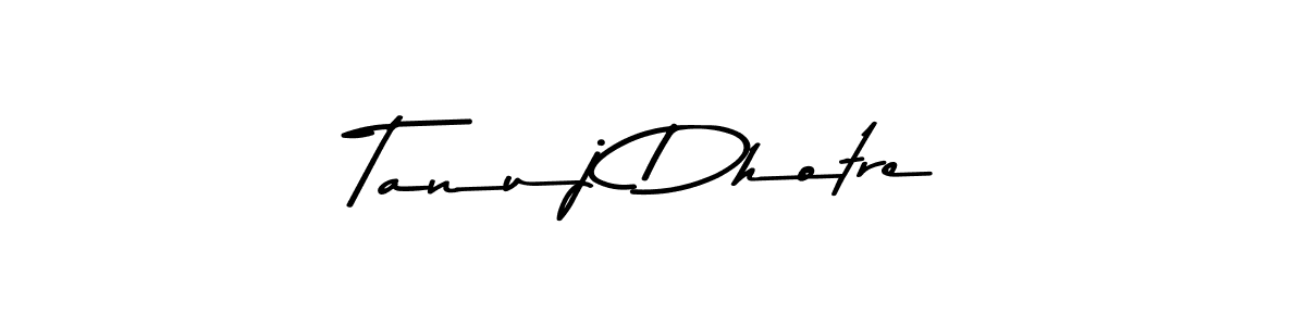This is the best signature style for the Tanuj Dhotre name. Also you like these signature font (Asem Kandis PERSONAL USE). Mix name signature. Tanuj Dhotre signature style 9 images and pictures png