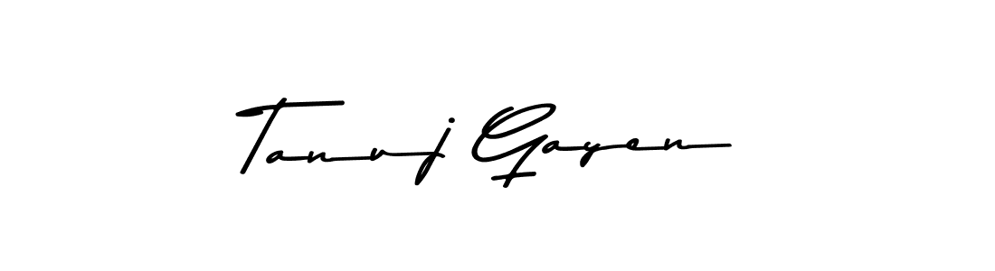 It looks lik you need a new signature style for name Tanuj Gayen. Design unique handwritten (Asem Kandis PERSONAL USE) signature with our free signature maker in just a few clicks. Tanuj Gayen signature style 9 images and pictures png