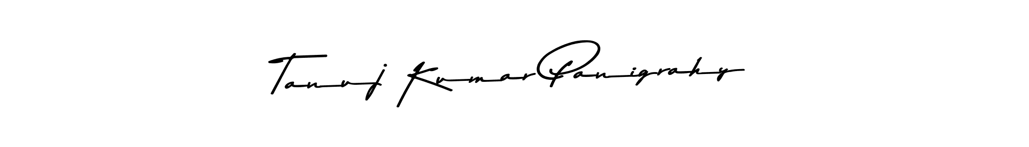 Make a beautiful signature design for name Tanuj Kumar Panigrahy. With this signature (Asem Kandis PERSONAL USE) style, you can create a handwritten signature for free. Tanuj Kumar Panigrahy signature style 9 images and pictures png