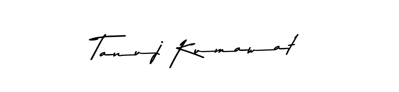 Use a signature maker to create a handwritten signature online. With this signature software, you can design (Asem Kandis PERSONAL USE) your own signature for name Tanuj Kumawat. Tanuj Kumawat signature style 9 images and pictures png