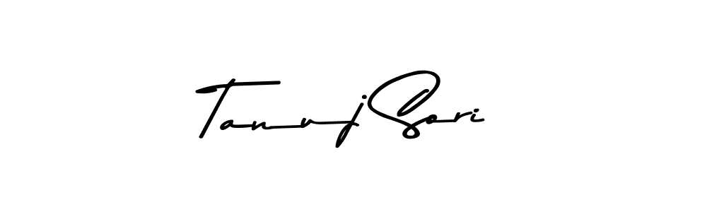 Design your own signature with our free online signature maker. With this signature software, you can create a handwritten (Asem Kandis PERSONAL USE) signature for name Tanuj Sori. Tanuj Sori signature style 9 images and pictures png