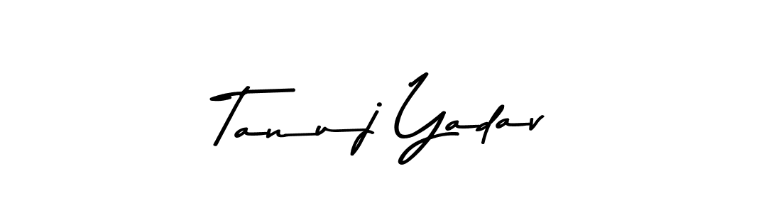 Also You can easily find your signature by using the search form. We will create Tanuj Yadav name handwritten signature images for you free of cost using Asem Kandis PERSONAL USE sign style. Tanuj Yadav signature style 9 images and pictures png