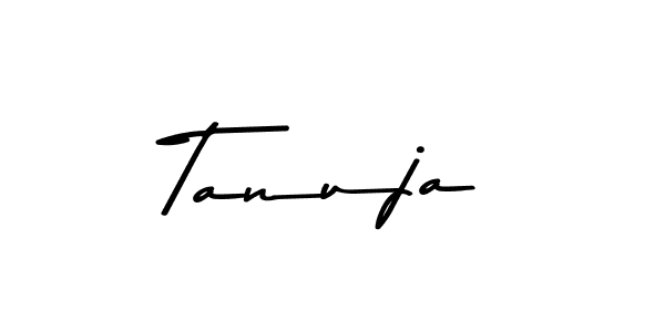 Tanuja stylish signature style. Best Handwritten Sign (Asem Kandis PERSONAL USE) for my name. Handwritten Signature Collection Ideas for my name Tanuja. Tanuja signature style 9 images and pictures png