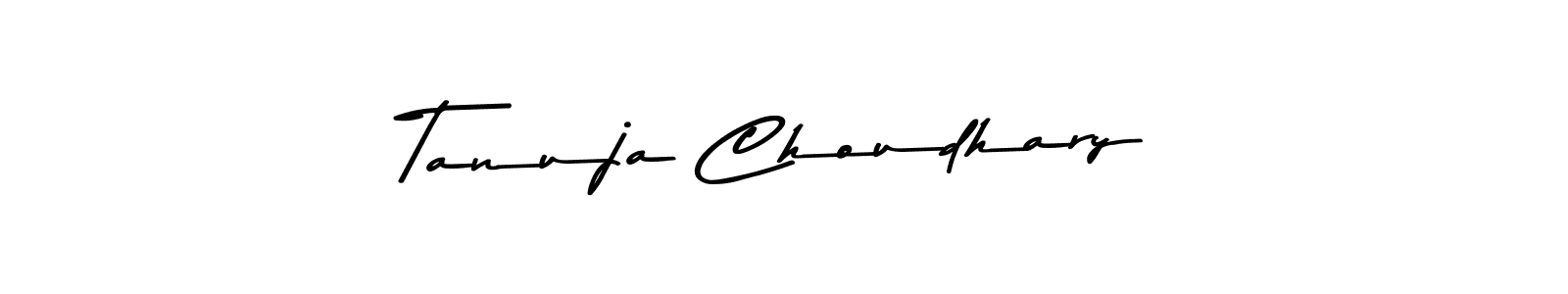 if you are searching for the best signature style for your name Tanuja Choudhary. so please give up your signature search. here we have designed multiple signature styles  using Asem Kandis PERSONAL USE. Tanuja Choudhary signature style 9 images and pictures png