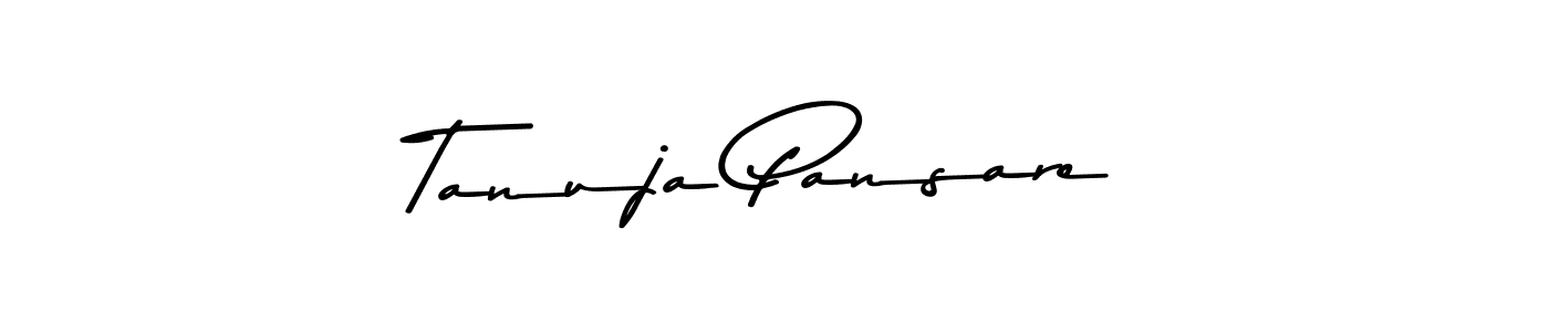 if you are searching for the best signature style for your name Tanuja Pansare. so please give up your signature search. here we have designed multiple signature styles  using Asem Kandis PERSONAL USE. Tanuja Pansare signature style 9 images and pictures png