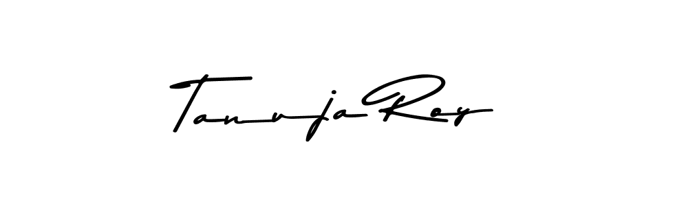 Create a beautiful signature design for name Tanuja Roy. With this signature (Asem Kandis PERSONAL USE) fonts, you can make a handwritten signature for free. Tanuja Roy signature style 9 images and pictures png