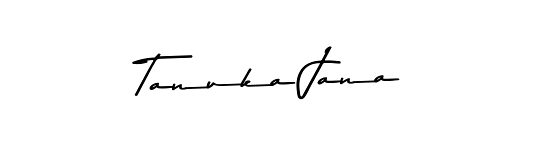 Here are the top 10 professional signature styles for the name Tanuka Jana. These are the best autograph styles you can use for your name. Tanuka Jana signature style 9 images and pictures png