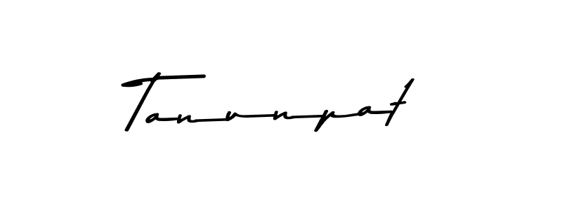 You should practise on your own different ways (Asem Kandis PERSONAL USE) to write your name (Tanunpat) in signature. don't let someone else do it for you. Tanunpat signature style 9 images and pictures png