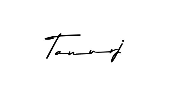 Create a beautiful signature design for name Tanurj. With this signature (Asem Kandis PERSONAL USE) fonts, you can make a handwritten signature for free. Tanurj signature style 9 images and pictures png