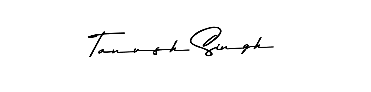 This is the best signature style for the Tanush Singh name. Also you like these signature font (Asem Kandis PERSONAL USE). Mix name signature. Tanush Singh signature style 9 images and pictures png