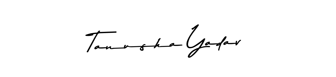 Also we have Tanusha Yadav name is the best signature style. Create professional handwritten signature collection using Asem Kandis PERSONAL USE autograph style. Tanusha Yadav signature style 9 images and pictures png