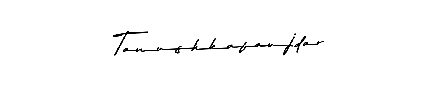 Also You can easily find your signature by using the search form. We will create Tanushkafaujdar name handwritten signature images for you free of cost using Asem Kandis PERSONAL USE sign style. Tanushkafaujdar signature style 9 images and pictures png