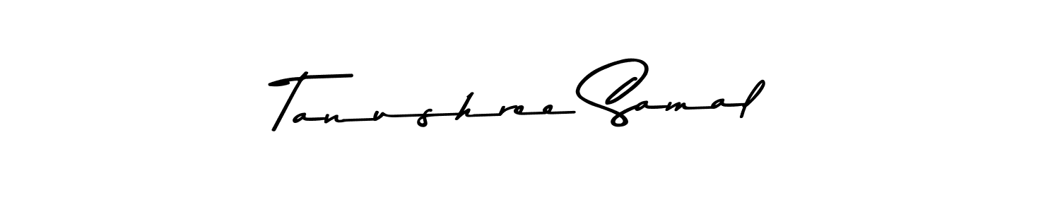 The best way (Asem Kandis PERSONAL USE) to make a short signature is to pick only two or three words in your name. The name Tanushree Samal include a total of six letters. For converting this name. Tanushree Samal signature style 9 images and pictures png