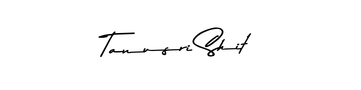 Use a signature maker to create a handwritten signature online. With this signature software, you can design (Asem Kandis PERSONAL USE) your own signature for name Tanusri Shit. Tanusri Shit signature style 9 images and pictures png