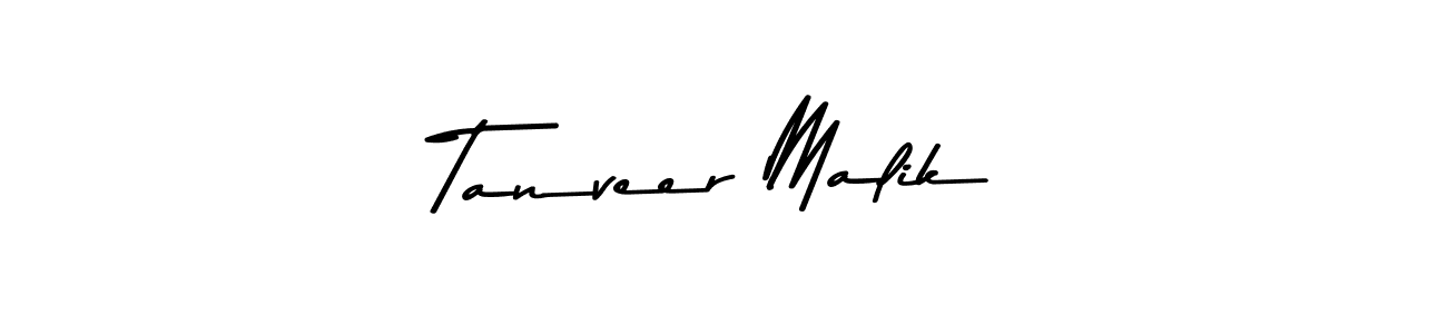 Tanveer Malik stylish signature style. Best Handwritten Sign (Asem Kandis PERSONAL USE) for my name. Handwritten Signature Collection Ideas for my name Tanveer Malik. Tanveer Malik signature style 9 images and pictures png