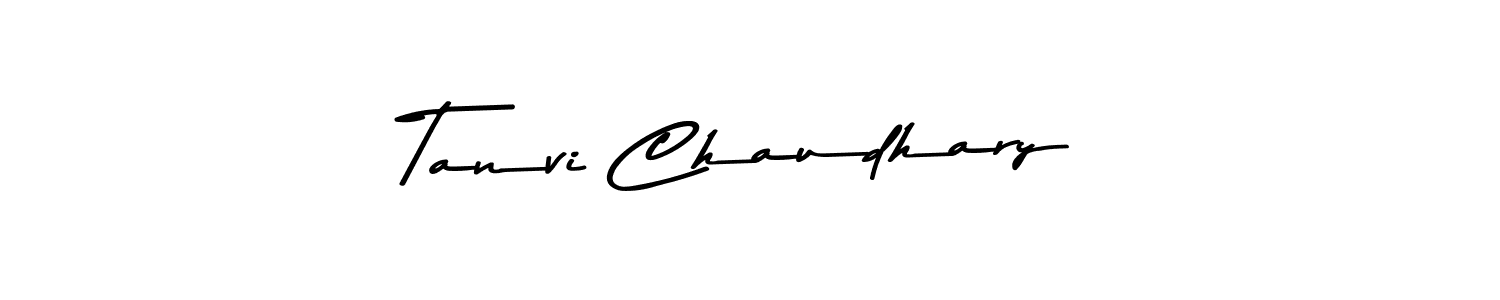 Tanvi Chaudhary stylish signature style. Best Handwritten Sign (Asem Kandis PERSONAL USE) for my name. Handwritten Signature Collection Ideas for my name Tanvi Chaudhary. Tanvi Chaudhary signature style 9 images and pictures png