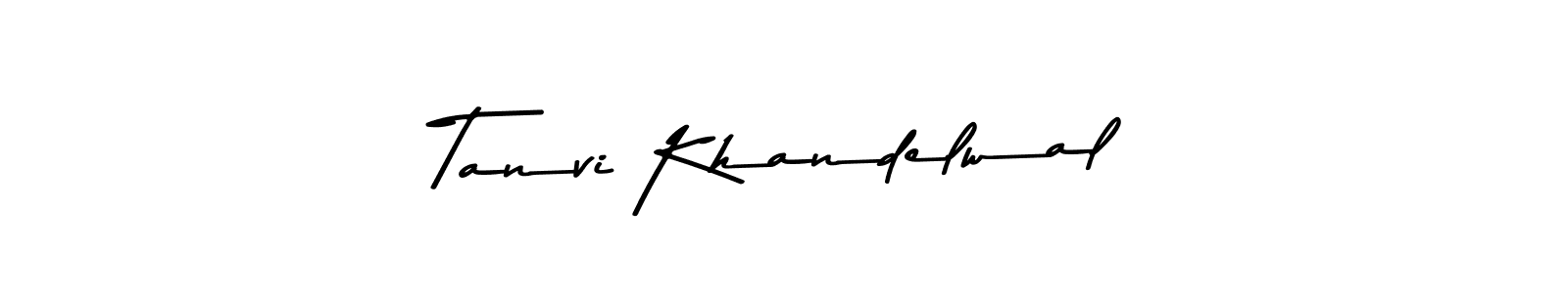 if you are searching for the best signature style for your name Tanvi Khandelwal. so please give up your signature search. here we have designed multiple signature styles  using Asem Kandis PERSONAL USE. Tanvi Khandelwal signature style 9 images and pictures png