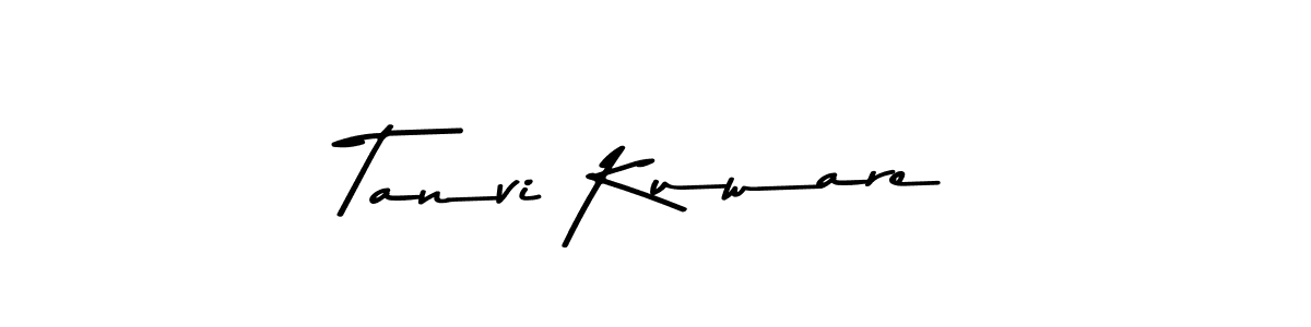 You should practise on your own different ways (Asem Kandis PERSONAL USE) to write your name (Tanvi Kuware) in signature. don't let someone else do it for you. Tanvi Kuware signature style 9 images and pictures png