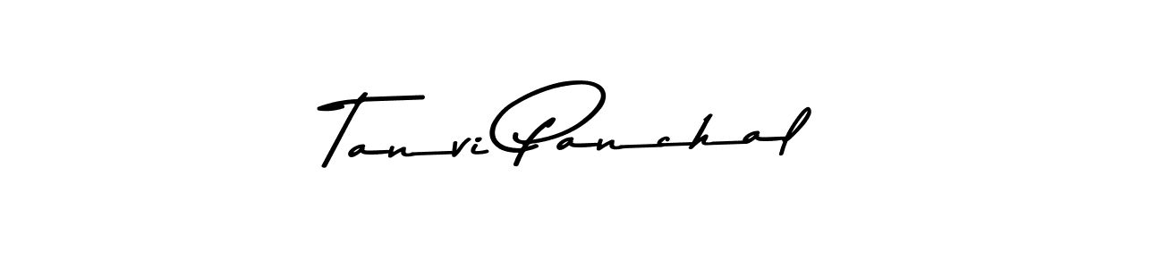 Tanvi Panchal stylish signature style. Best Handwritten Sign (Asem Kandis PERSONAL USE) for my name. Handwritten Signature Collection Ideas for my name Tanvi Panchal. Tanvi Panchal signature style 9 images and pictures png