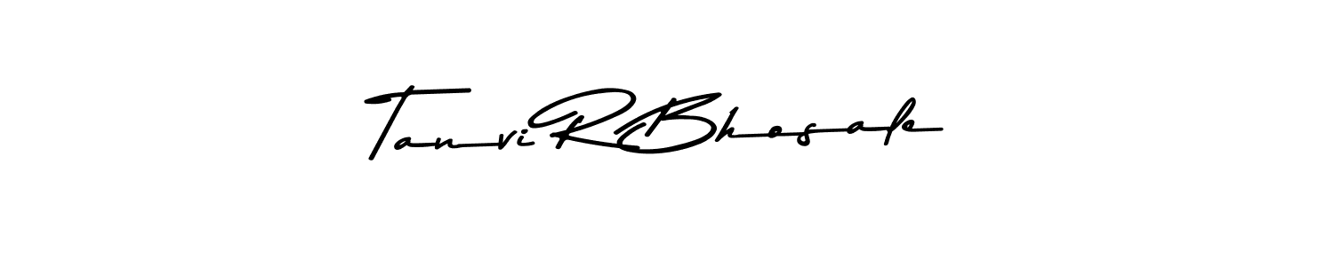 Use a signature maker to create a handwritten signature online. With this signature software, you can design (Asem Kandis PERSONAL USE) your own signature for name Tanvi R Bhosale. Tanvi R Bhosale signature style 9 images and pictures png