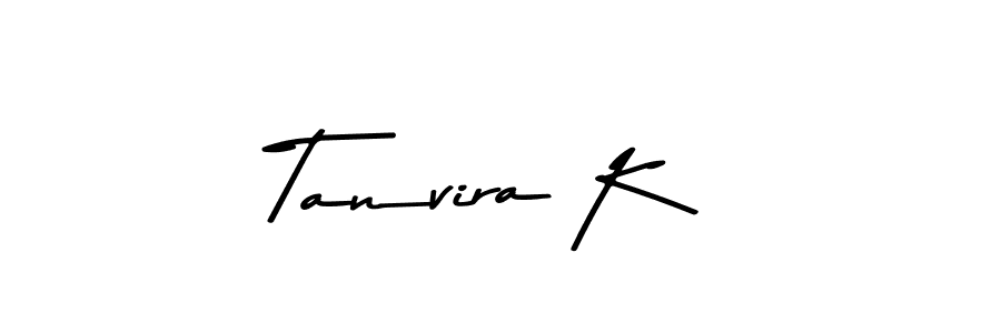 Also we have Tanvira K name is the best signature style. Create professional handwritten signature collection using Asem Kandis PERSONAL USE autograph style. Tanvira K signature style 9 images and pictures png